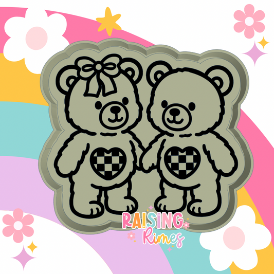 Bear Friends Silicone Mold