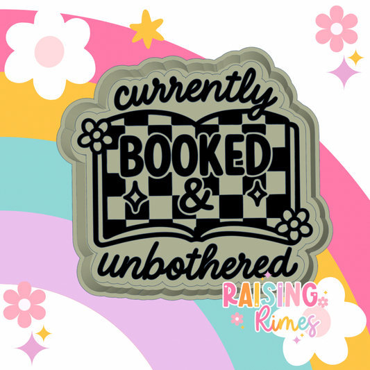 Booked & Unbothered Silicone Mold