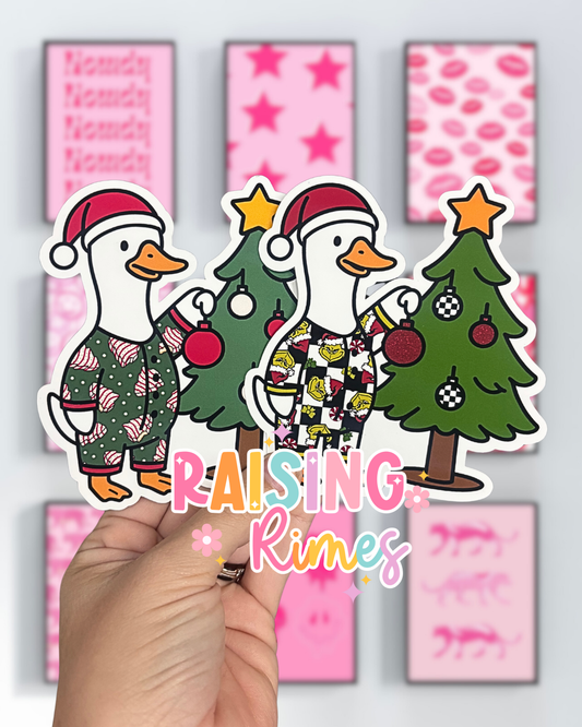 Pajama Goose & Tree Cardstock Grab Bag