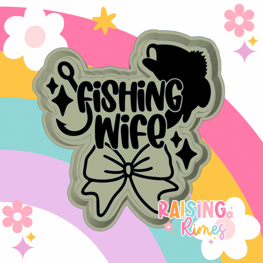 Fishing Wife Silicone Mold