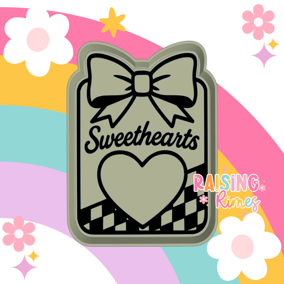 Sweethearts Candy Box Silicone Mold