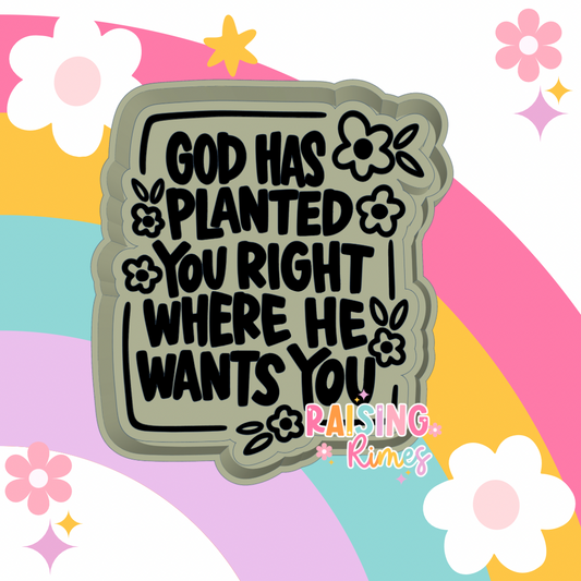 Planted Quote Silicone Mold