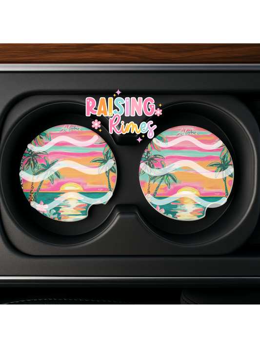 Aloha Sunset Coaster Set