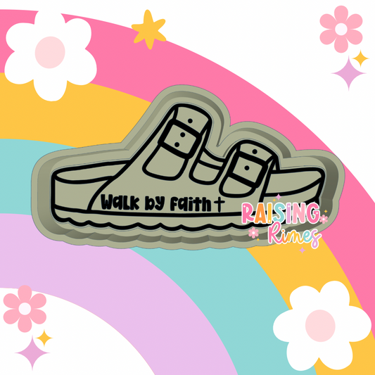 Walk By Faith Sandal Silicone Mold