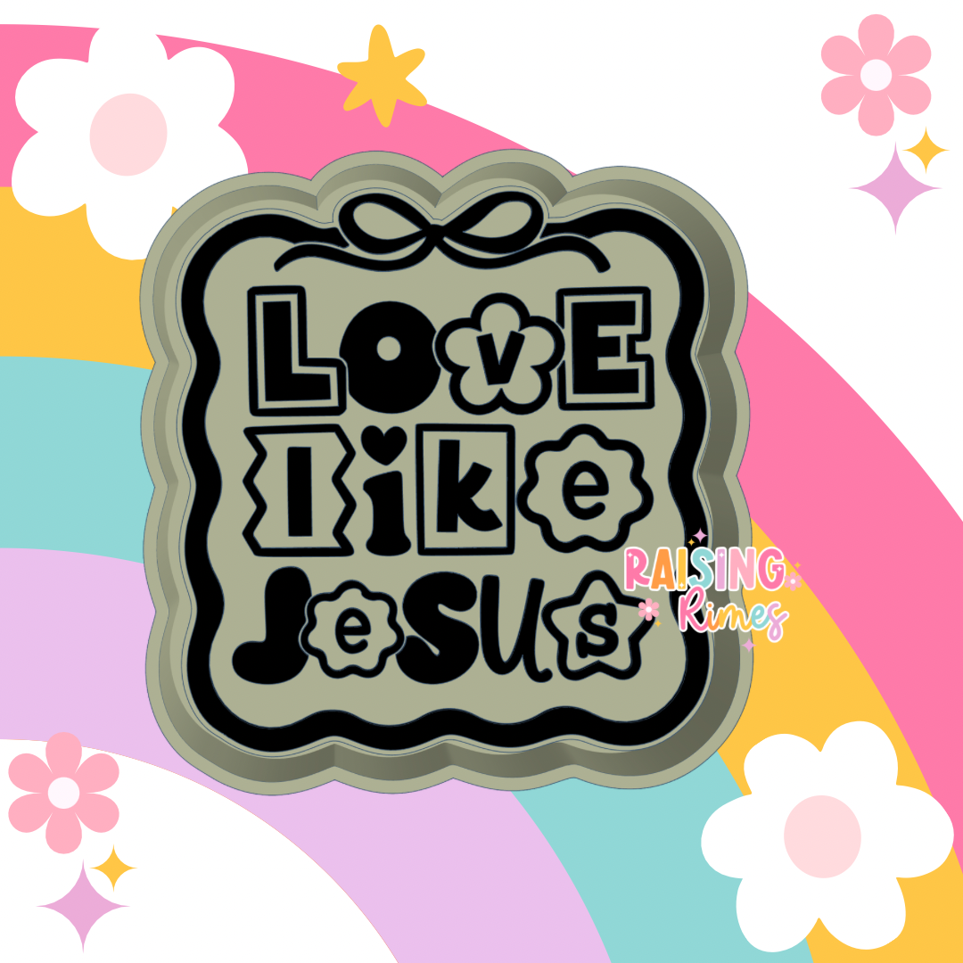 Love Like Jesus Silicone Mold
