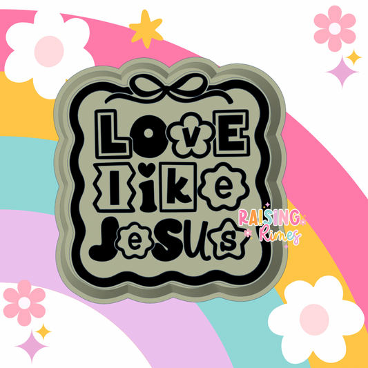 Love Like Jesus Silicone Mold