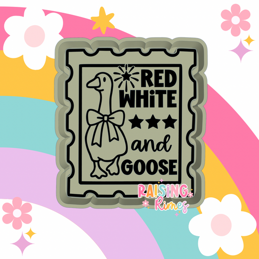 Red, White, and Goose Silicone Mold