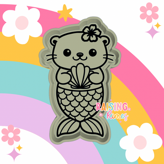 Mermaid Otter Silicone Mold