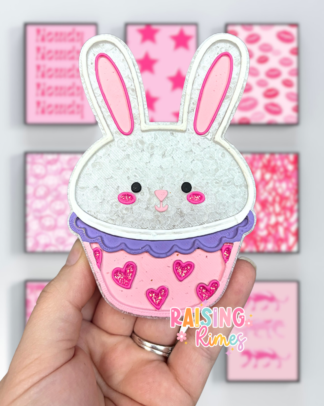 Cupcake Bunny Mold