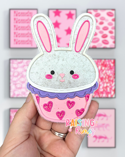 Cupcake Bunny Silicone Mold