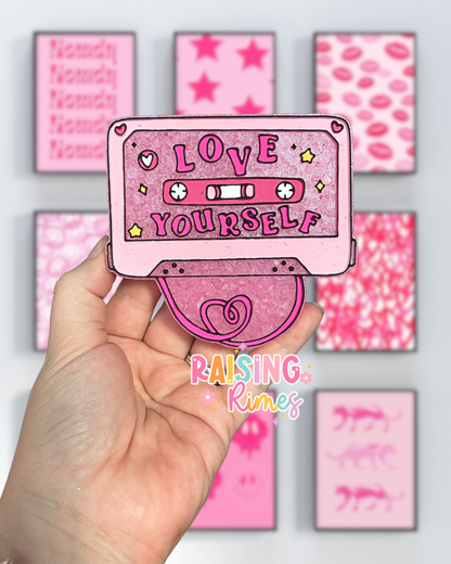 Love Yourself Mixtape Silicone Mold