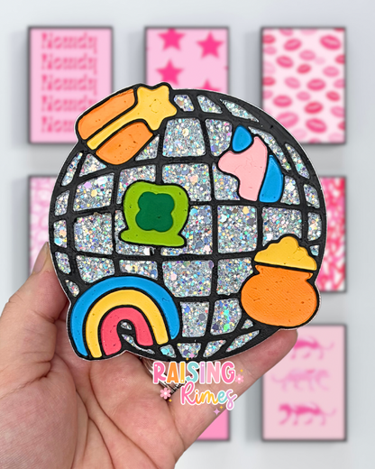 Lucky Charm Disco Silicone Mold