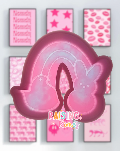 Peeps Rainbow Silicone Mold