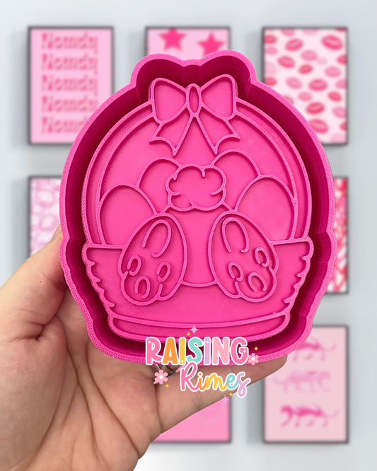 Bunny In Basket Mold