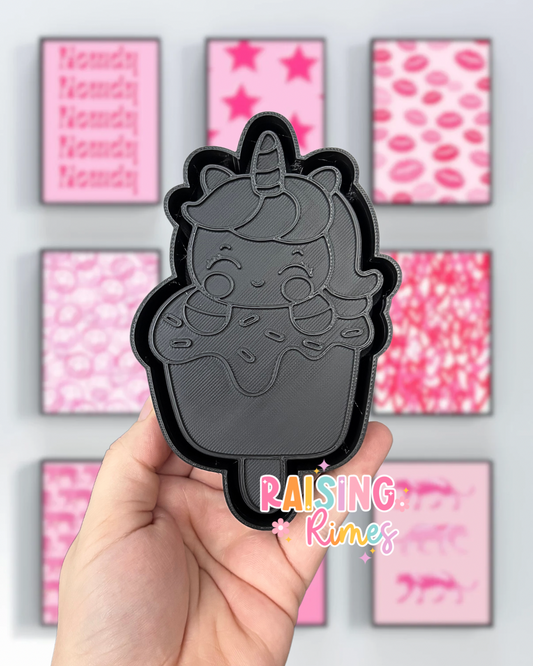 Unicorn Popsicle Silicone Mold