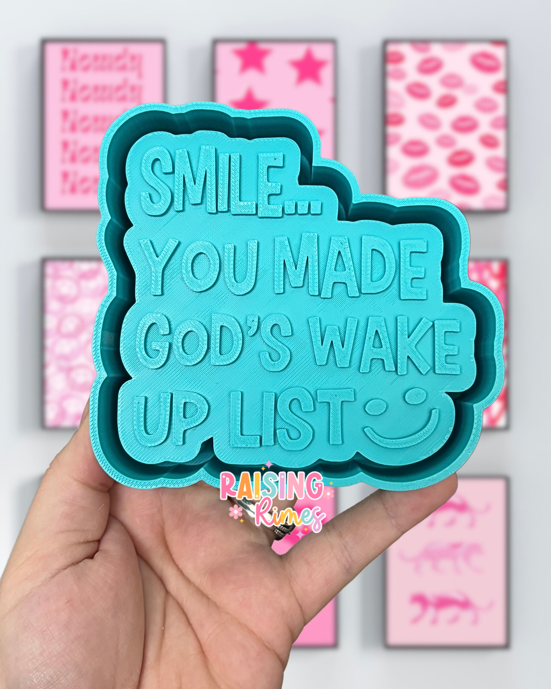 God’s Wake Up List Silicone Mold