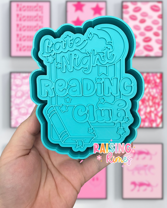 Late Night Reading Club Silicone Mold