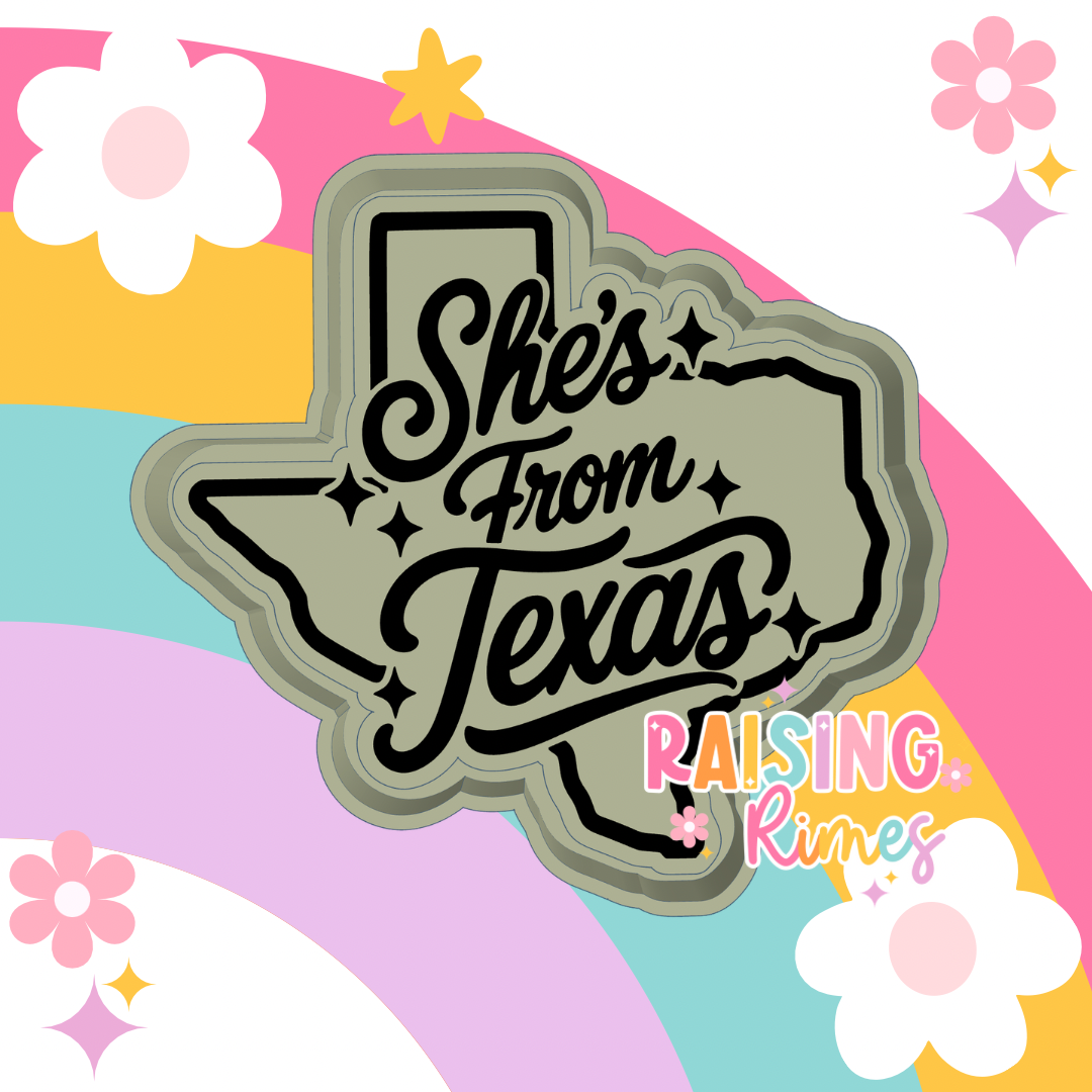 She’s from Texas Silicone Mold
