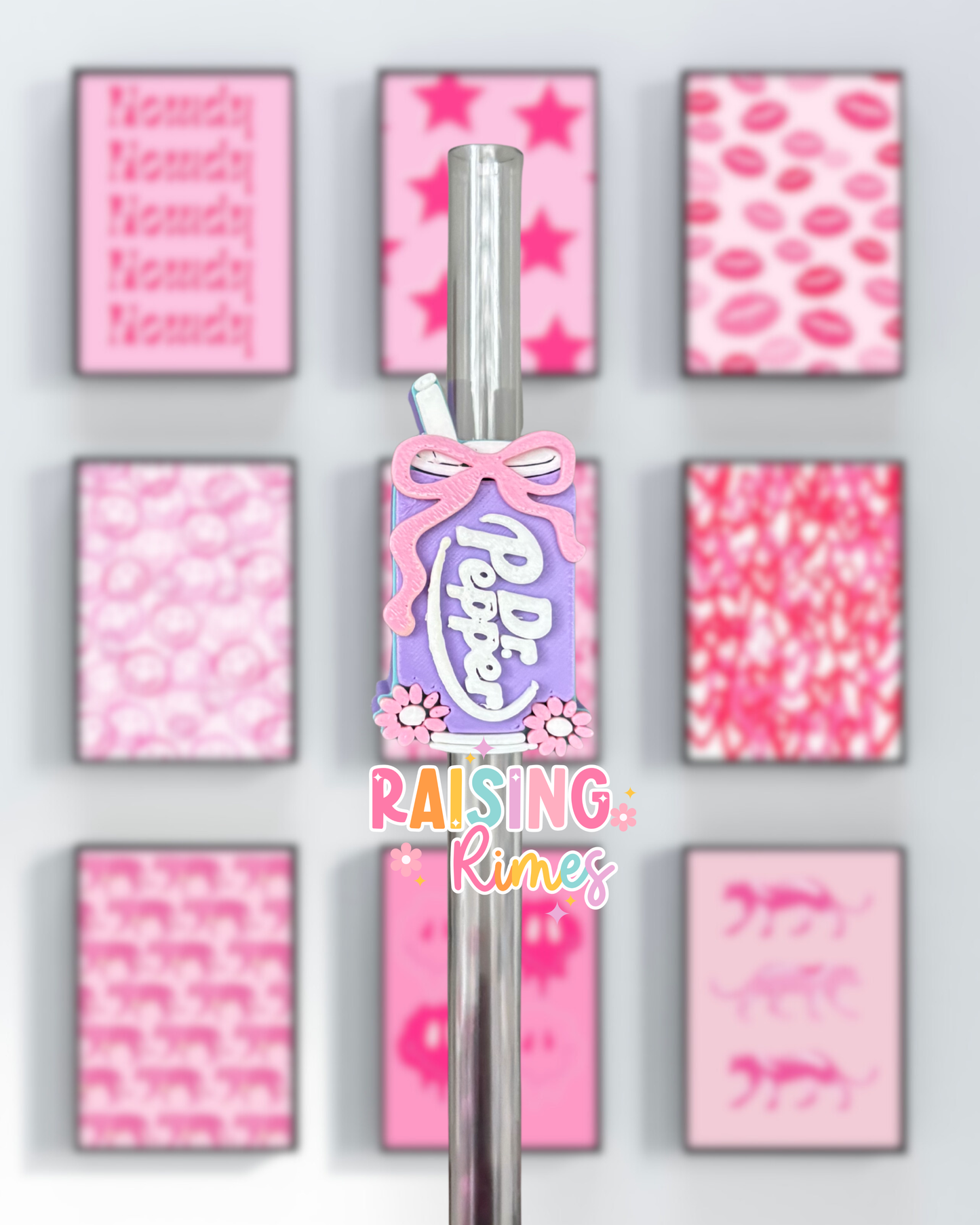 Girly Dr. P Straw Topper