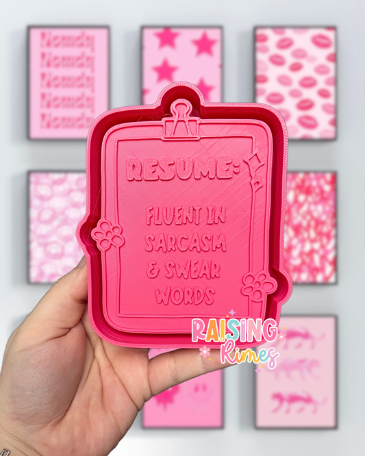 Resume Silicone Mold