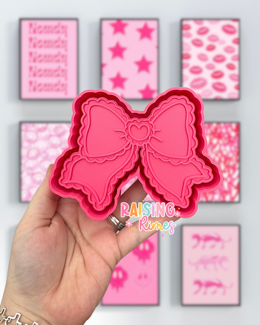 Short Scallop Bow Silicone Mold