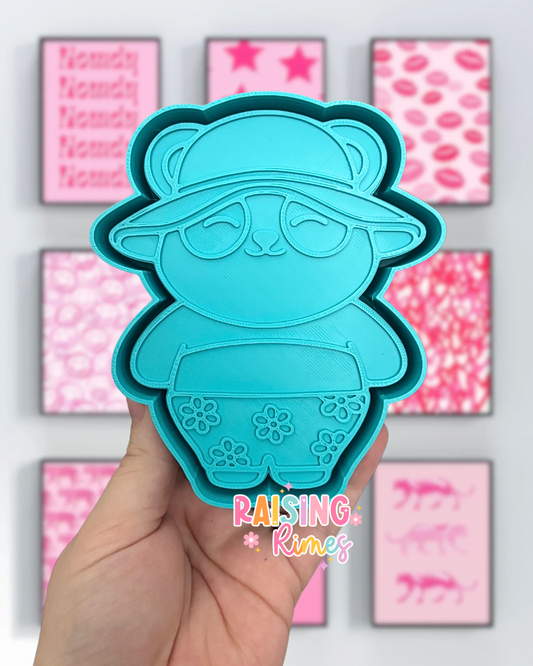 Summer Panda Silicone Mold