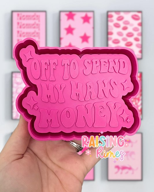 My Mans Money Silicone Mold