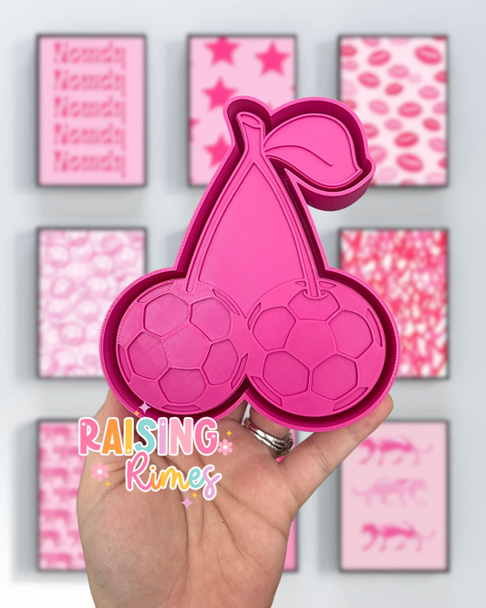 Soccer Cherries Silicone Mold