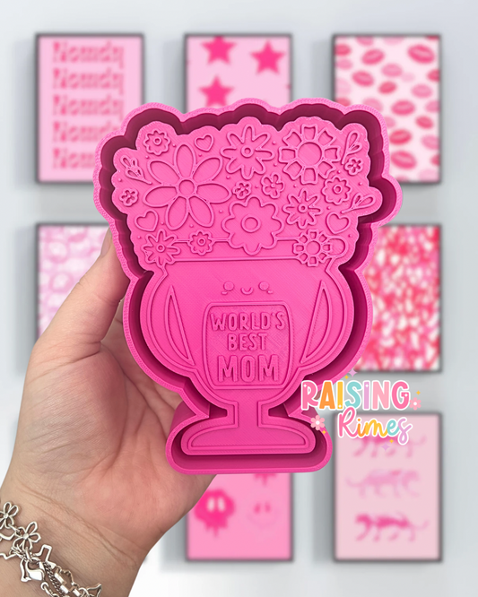 World’s Best Mom Trophy Silicone Mold