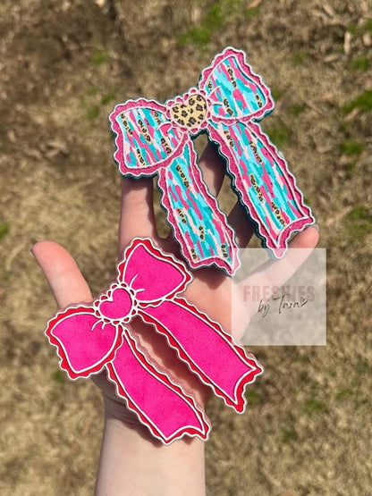 Long Scallop Bow Silicone Mold