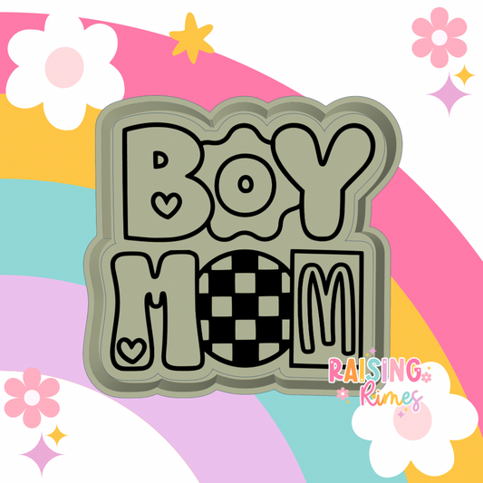 Boy Mom Silicone Mold