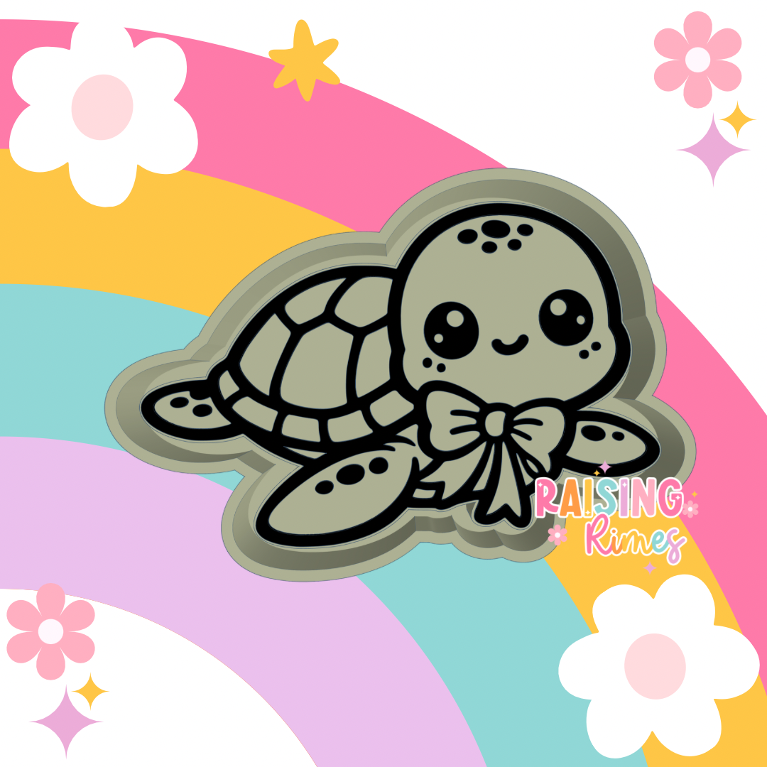 Bow Turtle Silicone Mold