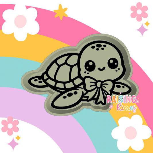 Bow Turtle Silicone Mold