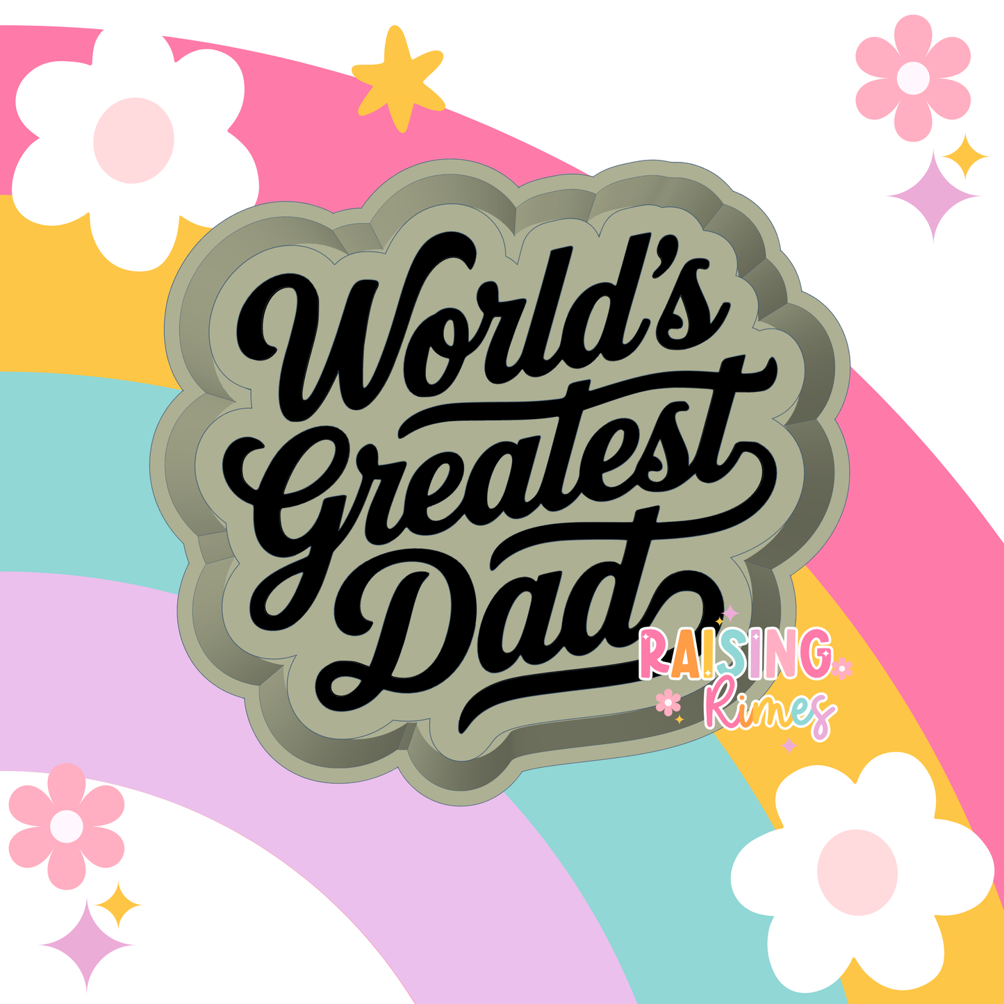 World’s Greatest Dad Silicone Mold