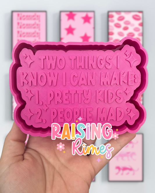 2 Things Quote Silicone Mold