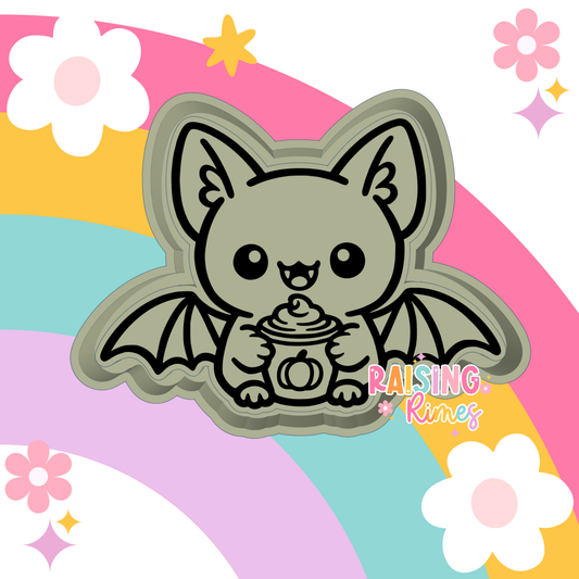 Bat w/ Latte Silicone Mold